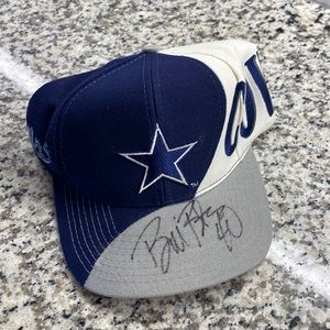 Autographed cowboys hat